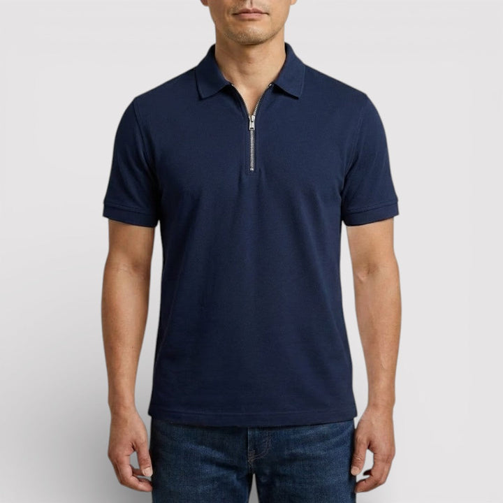 Benno™ | Leichtes Zip-Poloshirt für den Alltag