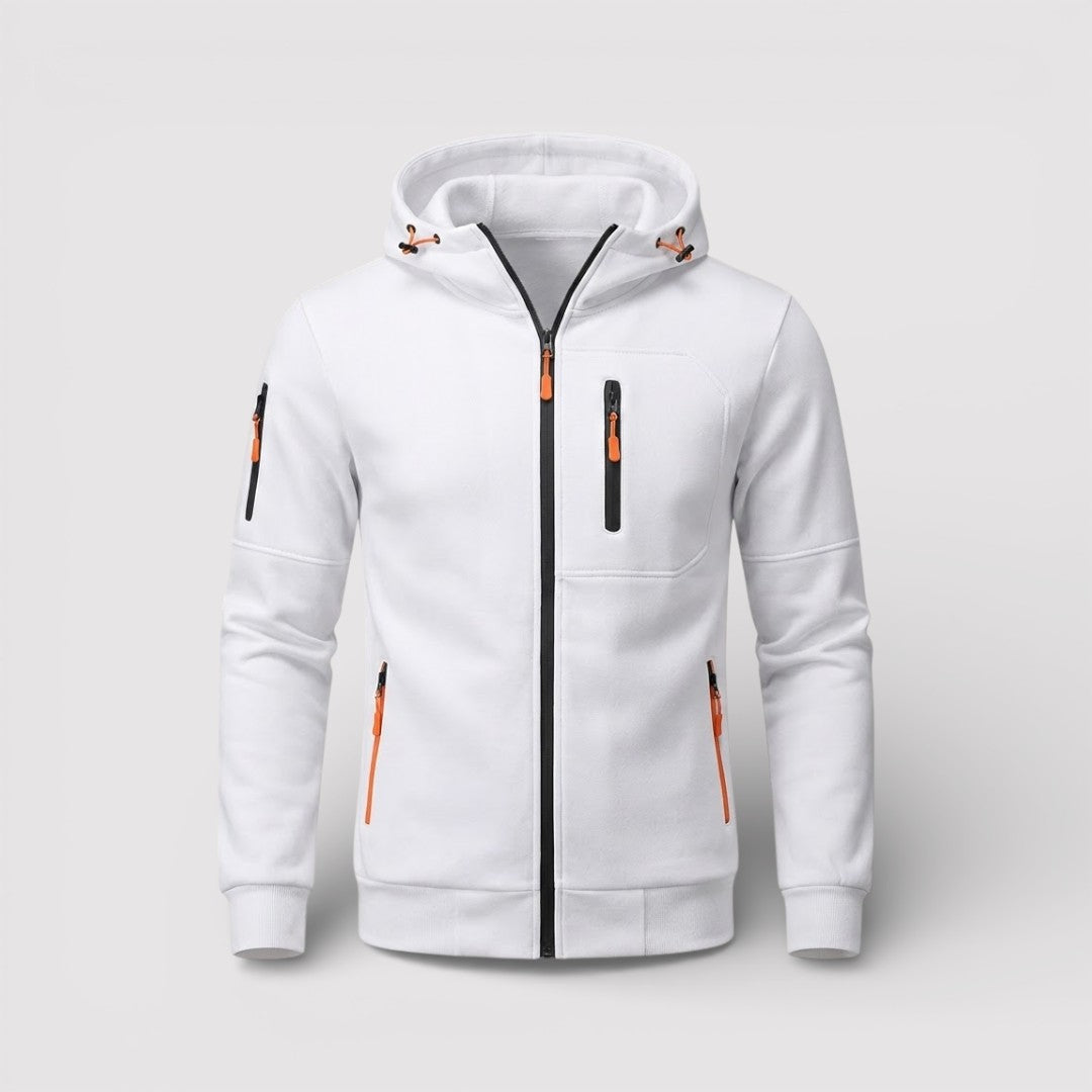 Frederik™ | Atmungsaktiver Zip-Hoodie mit Kapuze