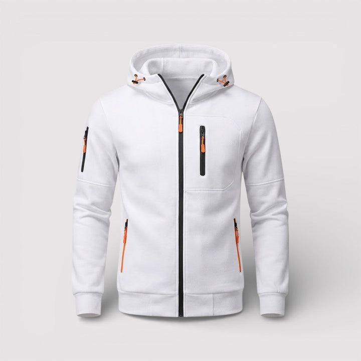 Frederik™ | Atmungsaktiver Zip-Hoodie mit Kapuze