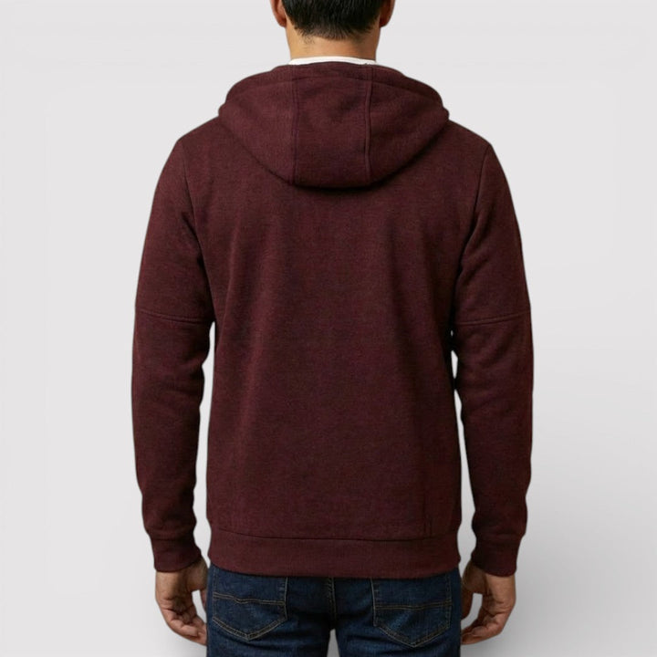 Frederik™ | Atmungsaktiver Zip-Hoodie mit Kapuze