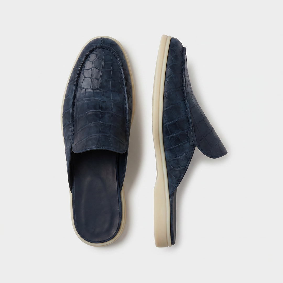 Ludwig™ | Kroko-Mule Marineblau