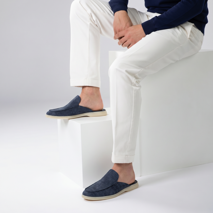 Ludwig™ | Kroko-Mule Marineblau