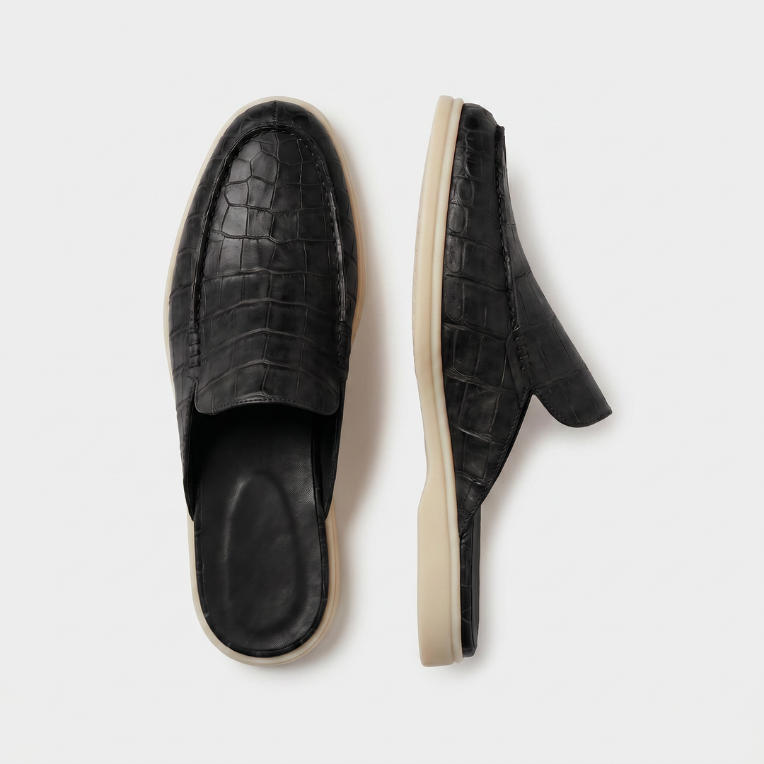 Konstantin™ | Kroko-Mule Schwarz