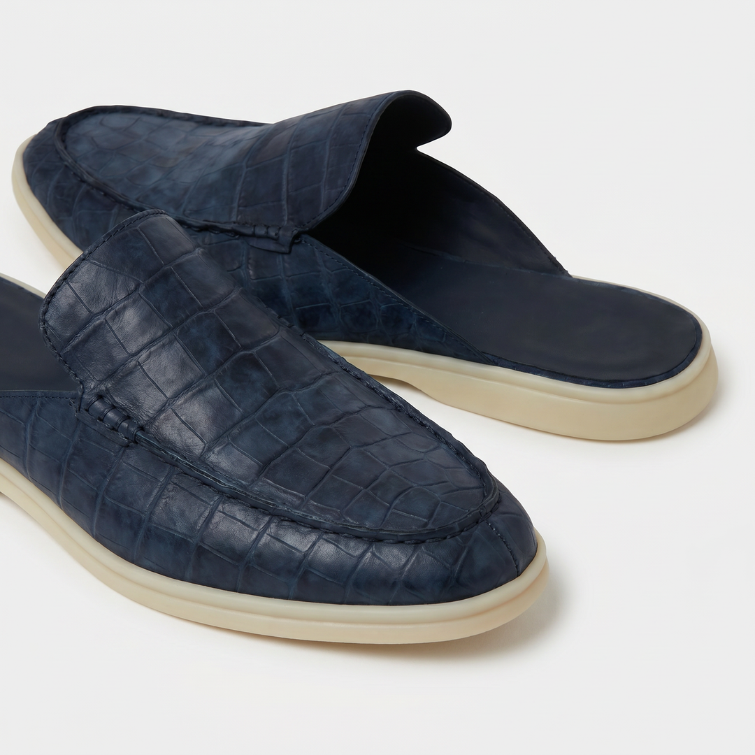 Ludwig™ | Kroko-Mule Marineblau