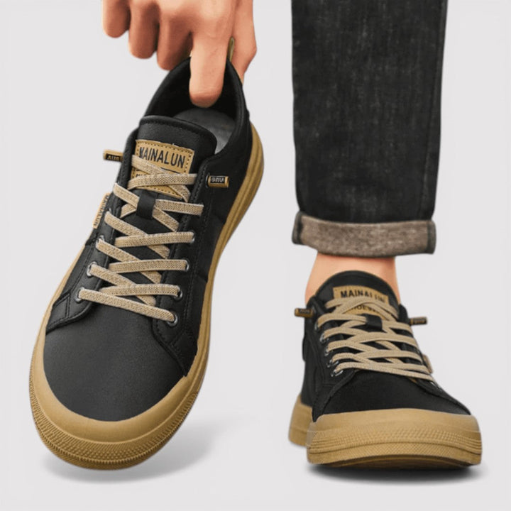Traugott™ | Leichte Sneakers mit Metallösen